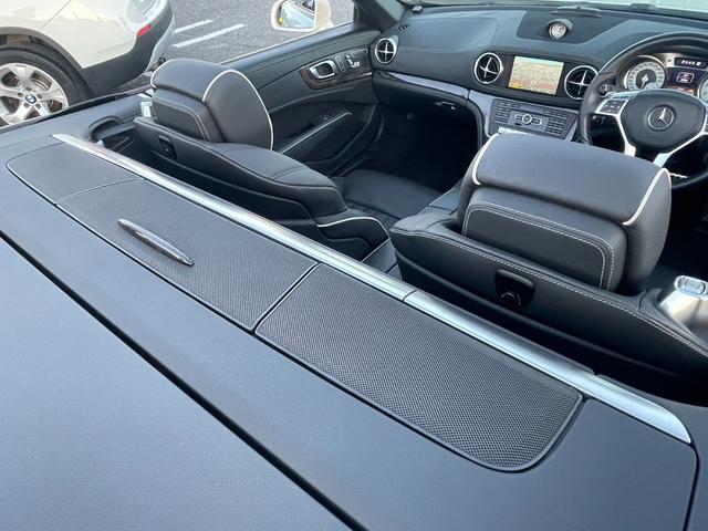 ＳＬ ＳＬ３５０ブルーエフィシェンシー　ＡＭＧスポーツパッケージ　マジックスカイルーフ　ＨＤＤナビ＆バックカメラ　本革シート　レーダーセーフティＰＫＧ　パークトロニック　キーレスＧＯ　ＡＭＧスタイリングＰＫＧ　　ブラインドスポット（27枚目）