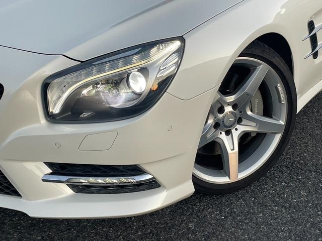 ＳＬ ＳＬ３５０ブルーエフィシェンシー　ＡＭＧスポーツパッケージ　マジックスカイルーフ　ＨＤＤナビ＆バックカメラ　本革シート　レーダーセーフティＰＫＧ　パークトロニック　キーレスＧＯ　ＡＭＧスタイリングＰＫＧ　　ブラインドスポット（60枚目）