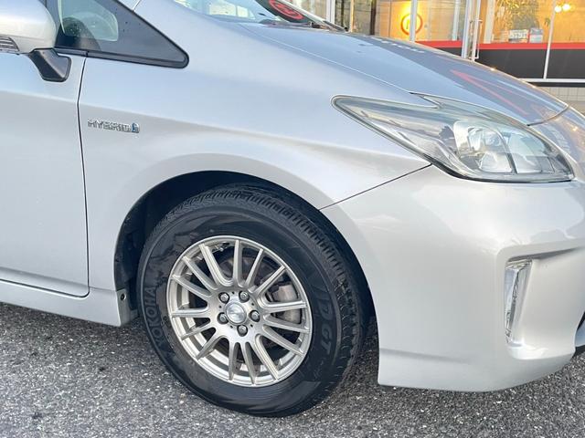 プリウス Ｓ　純正メモリーナビ　バックカメラ　地デジ　Ｂｌｕｅｔｏｏｔｈ接続　ビルトインＥＴ　ＨＩＤライト　スマートキー　社外１５アルミ　ウィンカーミラー（50枚目）