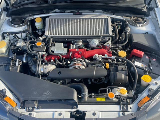 インプレッサ ＷＲＸ　ＳＴＩ　Ａライン　ｔＳ　カーボンルーフ　ｔｓ専用サス　ＳＴＩ１８アルミ　スマートキー　ＨＫＳマフラー　カロッツェリアＨＤＤナビ　バックカメラ　フレキシブルタワーバー　パドルシフト　クルーズコントロール（10枚目）