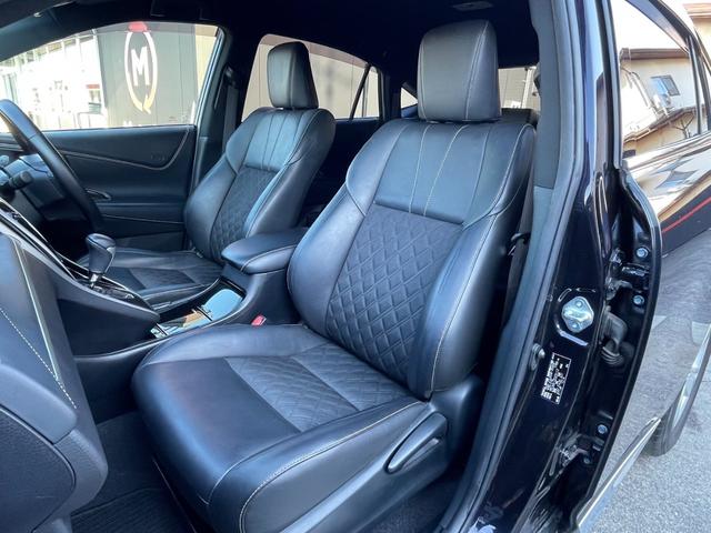 ハリアー エレガンス 4WD レーダークルーズ 衝突被害軽減ブレーキ パナソニックメモリーナビ バックカメラ LEDライト インテリジェントクリアランスソナー ヒルスタートアシスト 運転席パワーシート 純正17AW(14枚目)