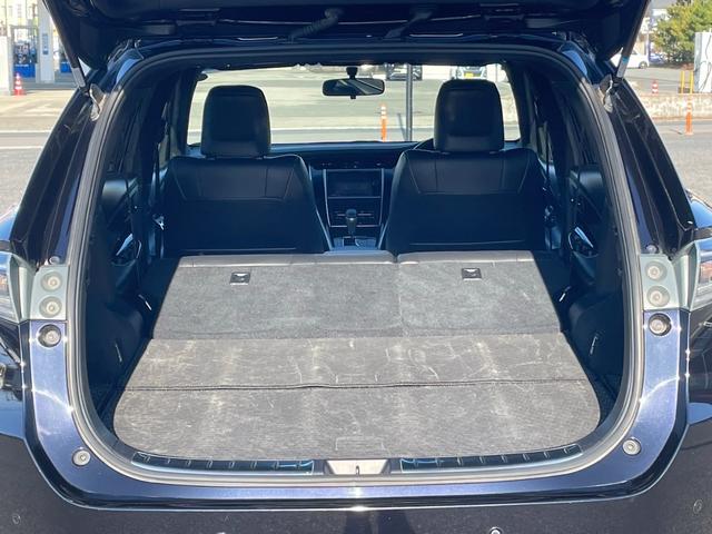 ハリアー エレガンス 4WD レーダークルーズ 衝突被害軽減ブレーキ パナソニックメモリーナビ バックカメラ LEDライト インテリジェントクリアランスソナー ヒルスタートアシスト 運転席パワーシート 純正17AW(19枚目)