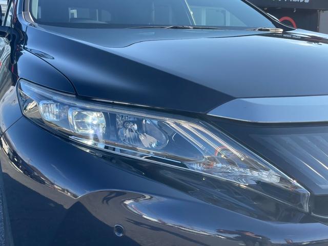 ハリアー エレガンス 4WD レーダークルーズ 衝突被害軽減ブレーキ パナソニックメモリーナビ バックカメラ LEDライト インテリジェントクリアランスソナー ヒルスタートアシスト 運転席パワーシート 純正17AW(43枚目)