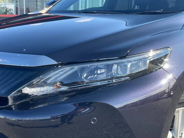 ハリアー エレガンス 4WD レーダークルーズ 衝突被害軽減ブレーキ パナソニックメモリーナビ バックカメラ LEDライト インテリジェントクリアランスソナー ヒルスタートアシスト 運転席パワーシート 純正17AW(44枚目)