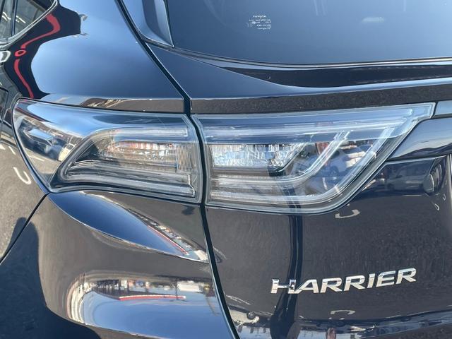 ハリアー エレガンス 4WD レーダークルーズ 衝突被害軽減ブレーキ パナソニックメモリーナビ バックカメラ LEDライト インテリジェントクリアランスソナー ヒルスタートアシスト 運転席パワーシート 純正17AW(54枚目)