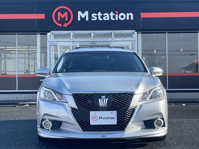 クラウン アスリートS モデリスタエアロ TEIN車高調 WORK19AW サンルーフHDDナビ バックカメラ Bluetooth HIDライト クルーズコントロール ETC Fパワーシート(5枚目)