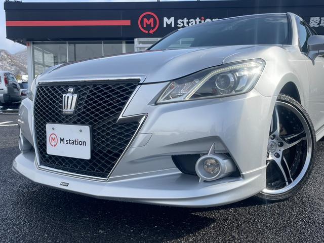 クラウン アスリートS モデリスタエアロ TEIN車高調 WORK19AW サンルーフHDDナビ バックカメラ Bluetooth HIDライト クルーズコントロール ETC Fパワーシート(7枚目)
