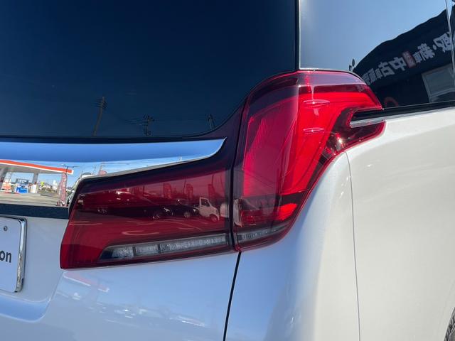 アルファードハイブリッド エグゼクティブラウンジS JBLプレミアムサウンド Wムーンルーフ 寒冷地仕様 パノラミックビューモニター TSS BSM パーキングアシスト デジタルインナーミラー エグゼクティブラウンジシート 3眼LEDライト(60枚目)