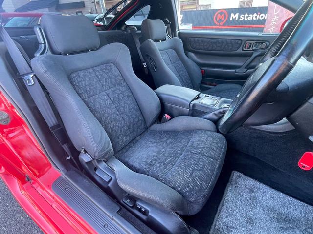 GTO SR 後期最終モデル 純正クローム17アルミ オートエアコン キーレス 革巻きステアリング プロジェクターヘッドライト フォグライト(8枚目)