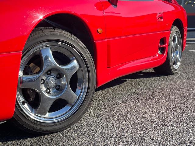 GTO SR 後期最終モデル 純正クローム17アルミ オートエアコン キーレス 革巻きステアリング プロジェクターヘッドライト フォグライト(31枚目)