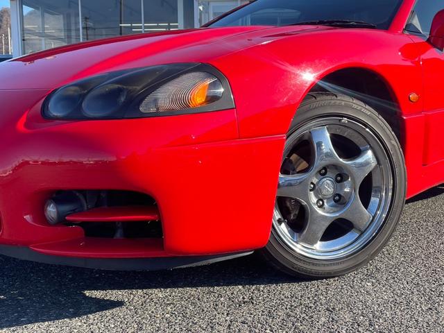 GTO SR 後期最終モデル 純正クローム17アルミ オートエアコン キーレス 革巻きステアリング プロジェクターヘッドライト フォグライト(35枚目)