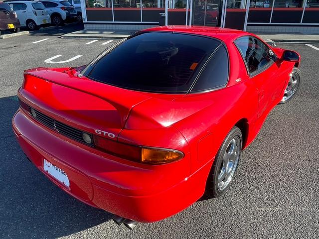 GTO SR 後期最終モデル 純正クローム17アルミ オートエアコン キーレス 革巻きステアリング プロジェクターヘッドライト フォグライト(46枚目)