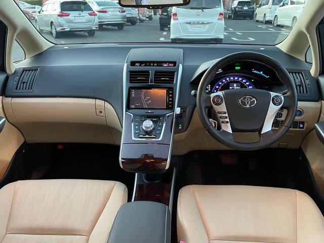 SAI S Cパッケージ 純正SDナビ バックカメラ LEDヘッドライト LEDフォグ クルーズコントロール スマートキー パワーシート 純正16アルミ フルセグ Bluetooth(10枚目)