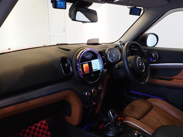 MINI クーパーSD クロスオーバー オール4 モルトブラウンレザー LEDライト 純正HDDナビ バックカメラ PDC ACC マルチファンクションステアリング ピアノブラックインテリアパネル ミラーETC コンフォートアクセス(27枚目)