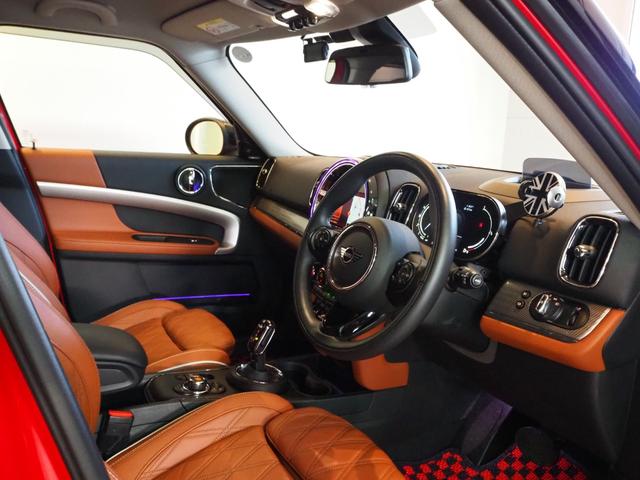 MINI クーパーSD クロスオーバー オール4 モルトブラウンレザー LEDライト 純正HDDナビ バックカメラ PDC ACC マルチファンクションステアリング ピアノブラックインテリアパネル ミラーETC コンフォートアクセス(30枚目)