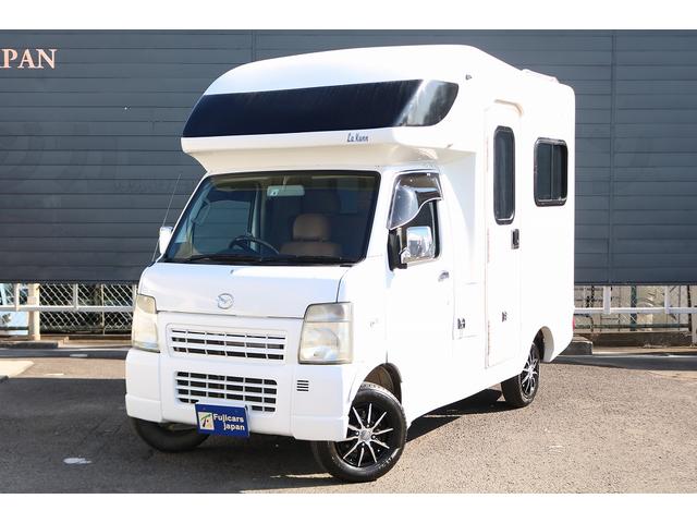 キャンピングカー AZ-MAX ラクーン 4WD リアベッドタイプ ソーラーパネル ツインサブバッテリー 走行充電 外部電源 インバーター300W LED照明 カロメモリーナビ ワンセグ バックカメラ(26枚目)