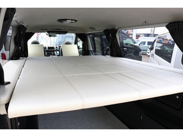 ハイエースバン 　キャンピングカー　バンコン　ＦＯＣＳ　エスパシオ　ディーゼル　ターボ　４ＷＤ　ＦＦヒーター　シングルサブバッテリー　走行充電　外部充電　４００Ｗインバーター　フリップダウンモニター（40枚目）