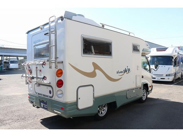 カムロード 　キャンピングカー　キャブコン　バンテック　ジル４８０スキップ　家庭用エアコン　トリプルサブバッテリー　ソーラーパネル　ＦＦヒーター　走行充電　外部充電　１５００Ｗインバーター　冷蔵庫　電子レンジ（66枚目）