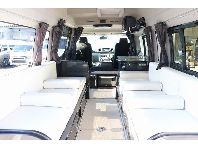 ＮＶ３５０キャラバンバン 　キャンピングカー　バンコン　ＮＶ３５０　ＦＯＣＳ　シエスタ　４ＷＤ　ＦＦヒーター　ツインサブバッテリー　走行充電　外部充電　１５００Ｗインバーター　冷蔵庫　サイドオーニング　電子レンジ（6枚目）