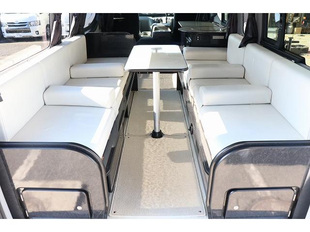 ＮＶ３５０キャラバンバン 　キャンピングカー　バンコン　ＮＶ３５０　ＦＯＣＳ　シエスタ　４ＷＤ　ＦＦヒーター　ツインサブバッテリー　走行充電　外部充電　１５００Ｗインバーター　冷蔵庫　サイドオーニング　電子レンジ（10枚目）