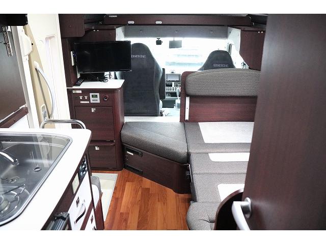 カムロード 　キャンピングカー　キャブコン　ナッツＲＶ　クレア５．３Ｘエボリューション　家庭用エアコン　ソーラーパネル　トリプルサブバッテリー　外部充電　インバーター　冷蔵庫　マックスファン　ブリッドシート（57枚目）