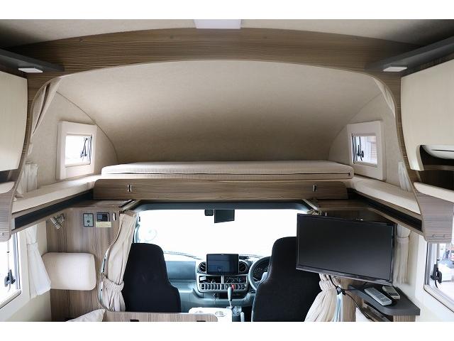 カムロード 　キャンピングカー　キャブコン　バンテック　ジル　４ＷＤ　家庭用エアコン　トリプルサブバッテリー　走行充電　外部充電　インバーター　冷蔵庫　電気式温水ボイラー　ソーラーパネル　ＦＦヒーター　電子レンジ（56枚目）