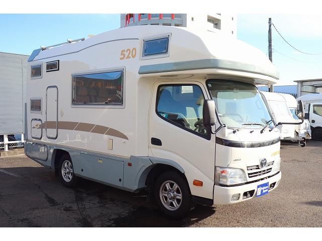 カムロード 　キャンピングカー　キャブコン　バンテック　ジル５２０　家庭用エアコン　トリプルサブバッテリー　走行充電　外部充電　インバーター　温水ボイラー　ＦＦヒーター　冷蔵庫　シンク（75枚目）