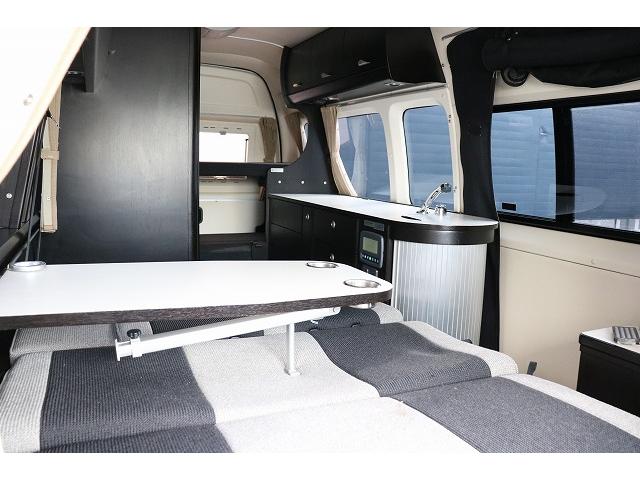 ハイエースバン キャンピングカー バンコン トイファクトリー GT ツインサブバッテリー 走行充電 外部充電 冷蔵庫 シンク 給排水ポリタンク FFヒーター 走行用リアクーラー・ヒーター バックカメラ(53枚目)