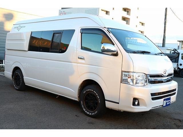 ハイエースバン キャンピングカー バンコン トイファクトリー GT ツインサブバッテリー 走行充電 外部充電 冷蔵庫 シンク 給排水ポリタンク FFヒーター 走行用リアクーラー・ヒーター バックカメラ(56枚目)