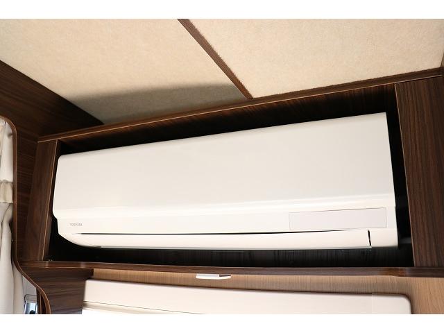 カムロード キャンピングカー キャブコン バンテック コルドリーブス 家庭用エアコン ポータブルバッテリー トリプルサブバッテリー FFヒーター 電子レンジ 冷蔵庫 マックスファン 温水ボイラー(54枚目)