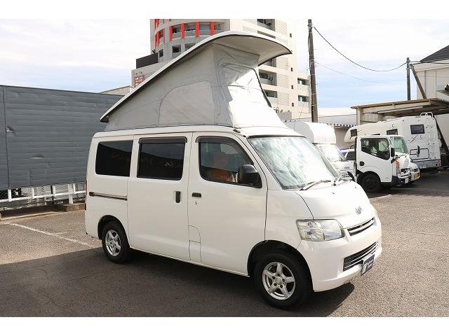 タウンエースバン 　キャンピングカー　バンコン　キャンピングカー広島　ピコ　４ＷＤ　ポップアップルーフ　シングルサブバッテリー　走行充電　外部充電　インバーター　ポータブル冷蔵庫　走行用リアヒーター（52枚目）