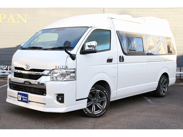 ハイエースバン 　キャンピングカー　バンコン　トイファクトリー　バレイアグランデ　家庭用エアコン　リチウムイオンバッテリー　マックスファン　ソーラーパネル　インバーター　冷蔵庫　ＦＦヒーター　電子レンジ　１９インチＴＶ（68枚目）