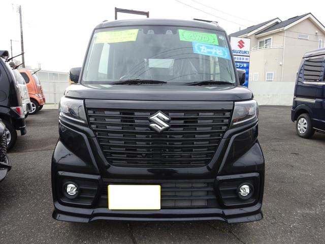 スペーシアベース ＸＦ　４ＷＤ　右側パワースライドドア　ナビＴＶ　全周囲カメラ　衝突被害軽減ブレーキシステム　レーンアシスト　シートヒーター　Ｂｌｕｅｔｏｏｔｈ　スマートキー　プッシュスタート　ルーフレール　フォグランプ（2枚目）