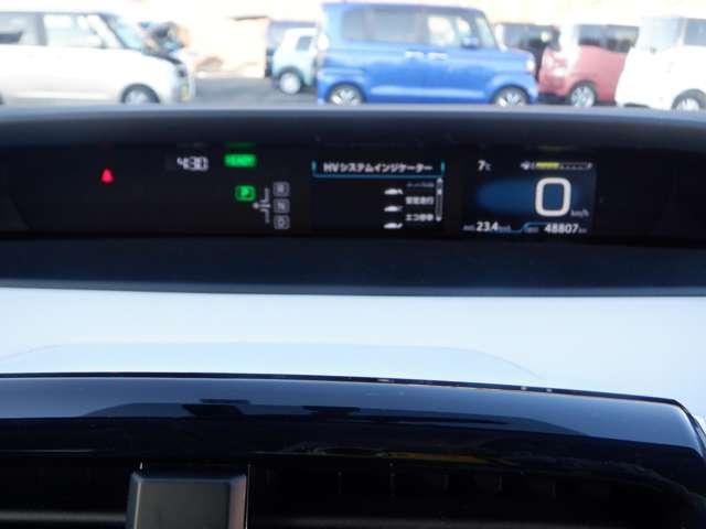 プリウス Ｓ　純正ナビ　ワンセグＴＶ　Ｂｌｕｅｔｏｏｔｈ　Ｂモニター　ドライブレコーダー　ＬＥＤヘッドライト　オートライト　フロントフォグランプ　社外１５インチアルミホイール　保証付き（14枚目）