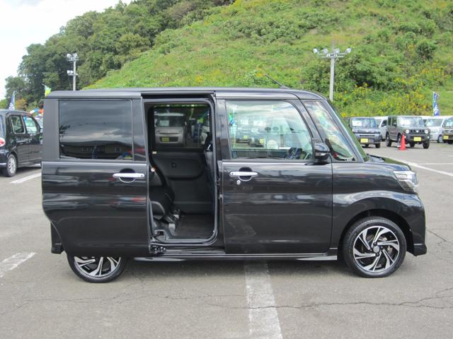 タント カスタムRS トップエディションVS SAIII LEDヘッドライト 純正8インチフルセグナビ/ブルートゥース/全方位モニター 衝突軽減ブレーキ ハーフレザーシート 両側電動スライドドア 後期型モデル(4枚目)