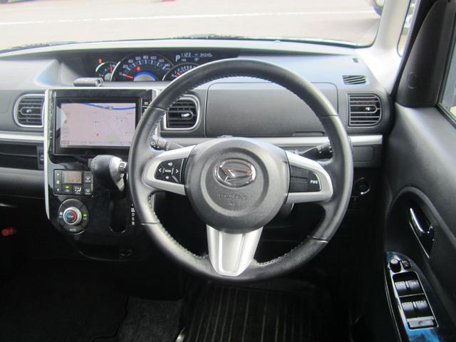 タント カスタムRS トップエディションVS SAIII LEDヘッドライト 純正8インチフルセグナビ/ブルートゥース/全方位モニター 衝突軽減ブレーキ ハーフレザーシート 両側電動スライドドア 後期型モデル(11枚目)