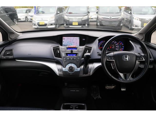 オデッセイ アブソルート　車検整備付　３ヶ月ｏｒ３０００ｋｍ保証付　キーレス　ＥＴＣ　ＨＩＤライト　フォグランプ　純正ナビ　フルセグＴＶ　ＤＶＤ再生　フロント・サイド・バックカメラ　社外１６インチアルミ（16枚目）