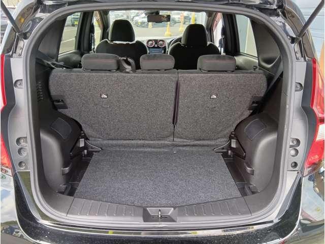 ノート e-パワーニスモ エマージェンシーブレーキ アラウンドビューモニター レーンアシスト クリアランスソナー インテリジェントルームミラー LEDヘッドライト 純正ナビ フルセグ Bluetooth DVD再生 純正AW(45枚目)