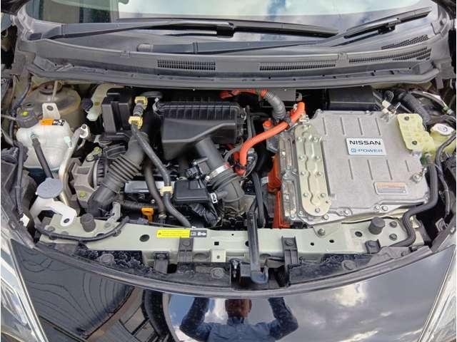 ノート e-パワーニスモ エマージェンシーブレーキ アラウンドビューモニター レーンアシスト クリアランスソナー インテリジェントルームミラー LEDヘッドライト 純正ナビ フルセグ Bluetooth DVD再生 純正AW(50枚目)