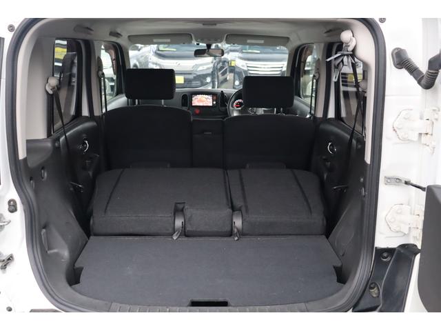キューブ １５Ｘ　Ｖセレクション　車検整備付　１年保証付　走行距離無制限　スマートキー　プッシュスタート　ＥＴＣ　アイドリングストップ　フォグランプ　純正ナビ　ワンセグＴＶ　バックカメラ　社外１５インチアルミ（15枚目）