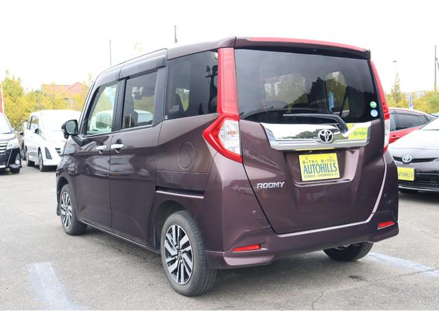 ルーミー カスタムG S 車検整備付 1年保証付 走行距離無制限 4WD スマートキー プッシュスタート アイドリングストップ オートクルーズ ETC LEDライト 両側パワースライドドア フルセグナビ ドラレコ 14アルミ(7枚目)