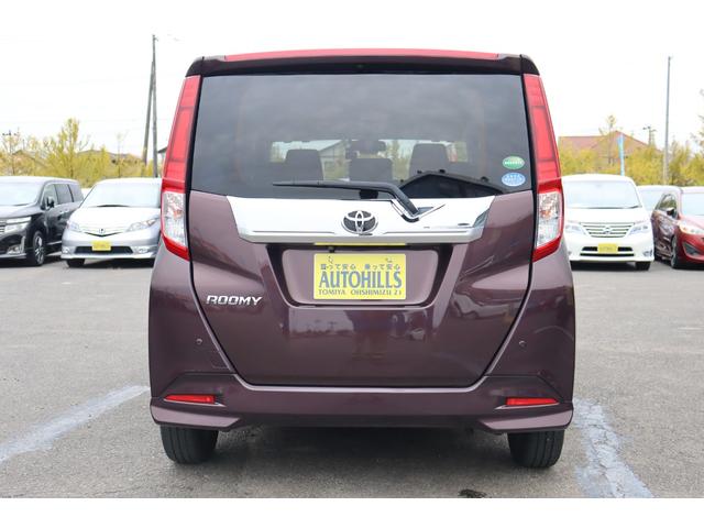 ルーミー カスタムG S 車検整備付 1年保証付 走行距離無制限 4WD スマートキー プッシュスタート アイドリングストップ オートクルーズ ETC LEDライト 両側パワースライドドア フルセグナビ ドラレコ 14アルミ(8枚目)