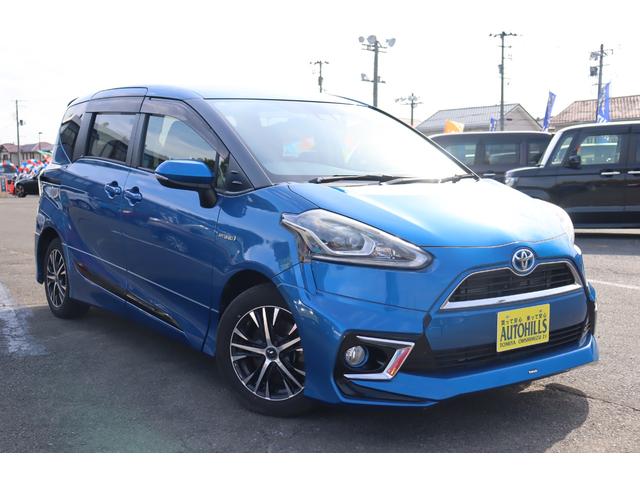 シエンタ ハイブリッドG 車検整備付 1年保証付 走行距離無制限 モデリスタフルエアロ スマートキー プッシュスタート LEDライト 両側パワースライドドア フルセグTV ドラレコ バックカメラ 社外15アルミ シートヒーター(5枚目)