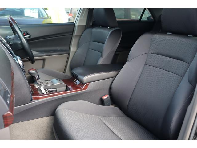 マークX 250G Fourブラックリミテッド 車検整備付 1ヶ月or1000km保証付 4WD スマートキー プッシュスタート エンジンスターター HID モデリスタフロントエアロ パワーシート フルセグナビ バックカメラ 社16アルミ(11枚目)