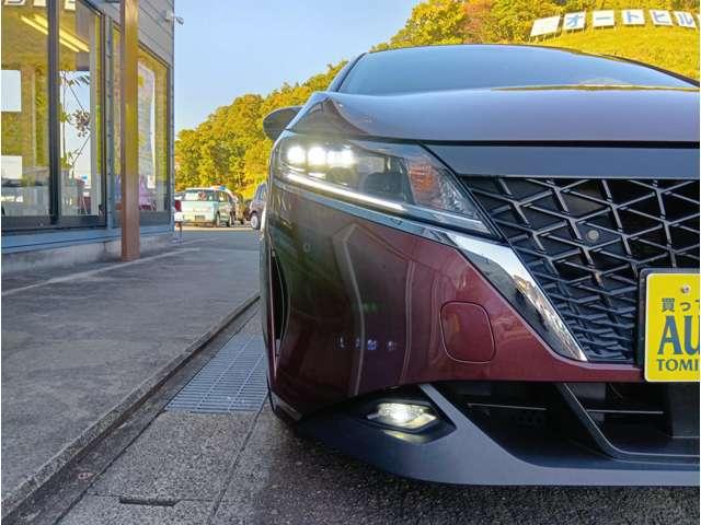 ノート X 純正9型メーカーOPナビ プロパイロット エマージェンシーブレーキ 全方位モニター インテリジェントルームミラー BSM ハイビームアシスト ドライブレコーダー ETC2.0 純正16インチAW(61枚目)