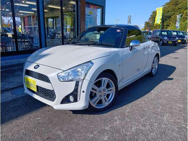 コペン ローブ パールホワイトIII アクティブトップ ターボ 純正ナビ ワンセグTV Bカメラ ETC クリアランスソナー LEDヘッドライト フォグ シートヒーター 純正16インチアルミホイール 保証付き(49枚目)