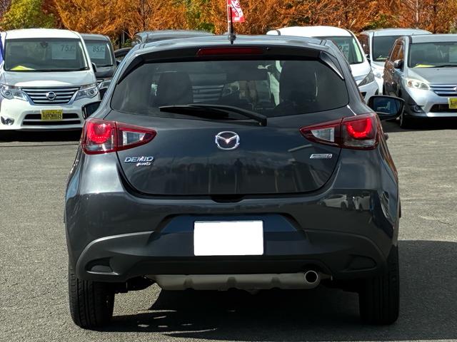 デミオ ＸＤ　アーバンスタイリッシュモード　４ＷＤ　ディーゼル　ターボ　レーダーブレーキ　ワンオーナー　フルセグナビ　バックカメラ　ミラー型前後ドラレコ　エンジンスターター　スマートキー　プッシュスタート　ＬＥＤヘッドライト（16枚目）