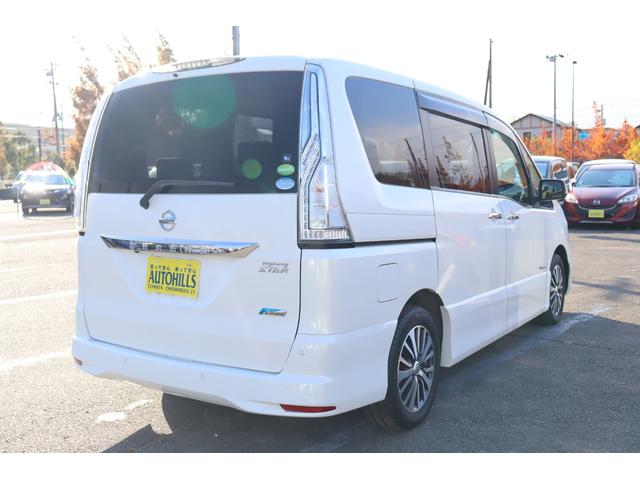 セレナ ハイウェイスター　Ｖセレ＋セーフティＩＩ　ＳＨＶ　車検整備付　１年保証付　走行距離無制限　スマートキー　プッシュスタート　オートクルーズ　アイドリングストップ　ＥＴＣ　両側パワースライドドア　フルセグＴＶ　Ｂｌｕｅｔｏｏｔｈ　バックカメラ　１６アルミ（6枚目）