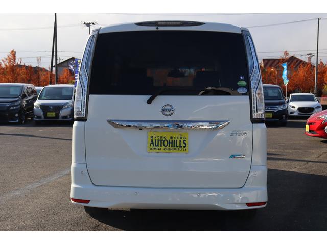 セレナ ハイウェイスター　Ｖセレ＋セーフティＩＩ　ＳＨＶ　車検整備付　１年保証付　走行距離無制限　スマートキー　プッシュスタート　オートクルーズ　アイドリングストップ　ＥＴＣ　両側パワースライドドア　フルセグＴＶ　Ｂｌｕｅｔｏｏｔｈ　バックカメラ　１６アルミ（8枚目）