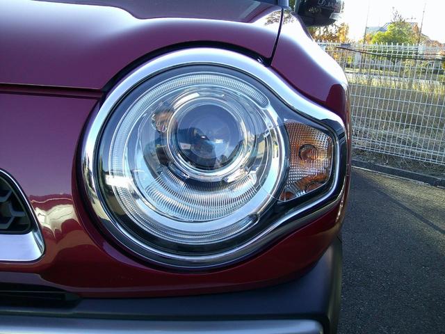 綺麗なヘッドライト